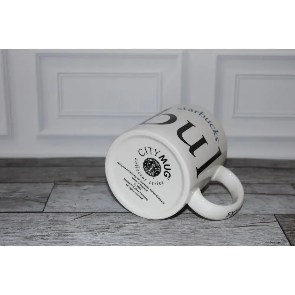 Starbucks Istanbul Turkey City Mug 2002 Collector Series England 16oz EUC